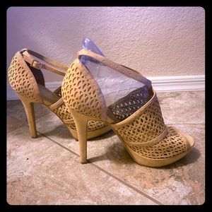 BCBG Generation Open Toe Heels